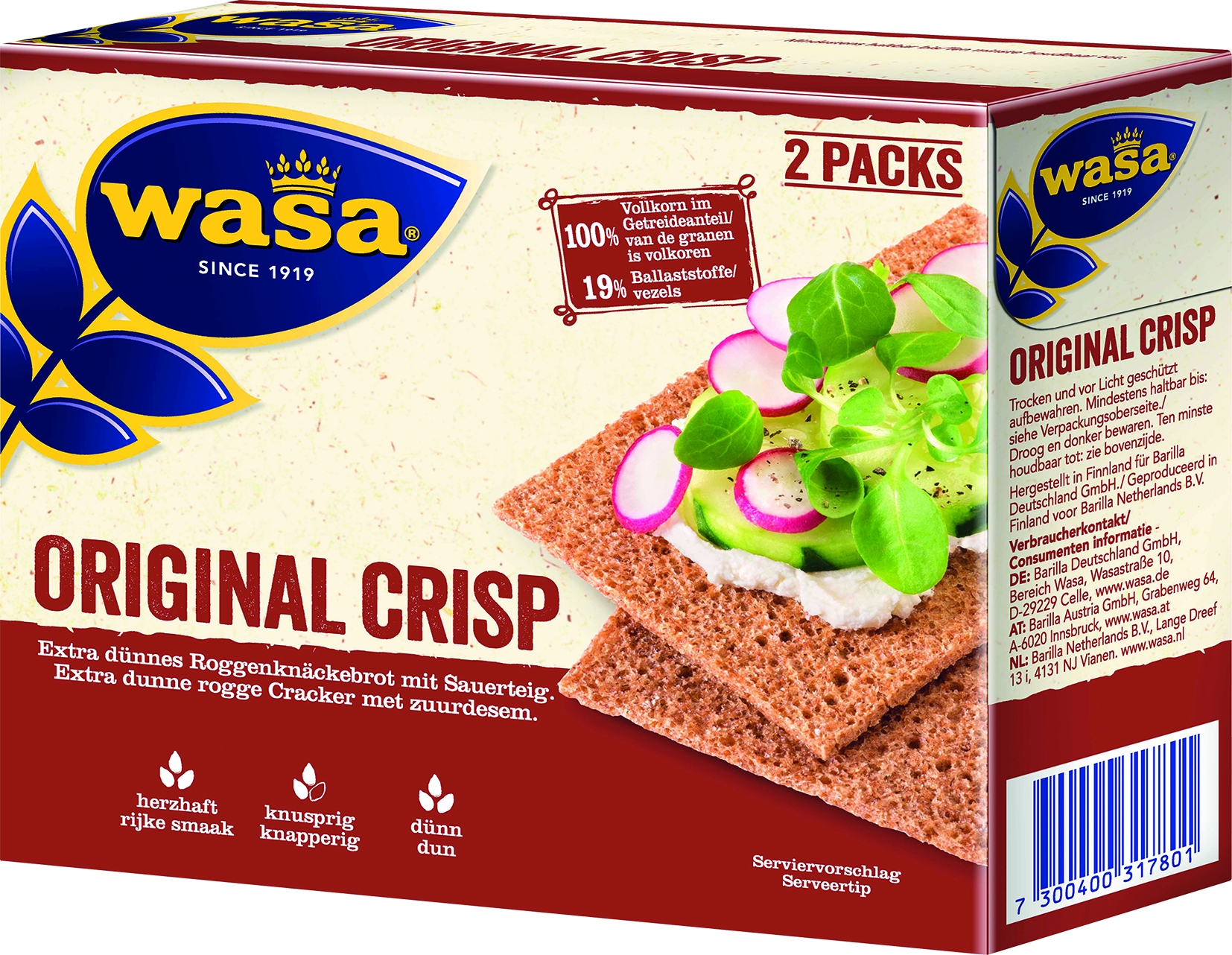 Crisp bread   